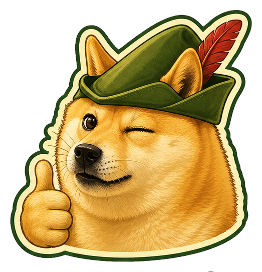 Doge giving a thumbs up